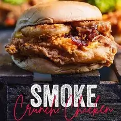 Smoked Crunchy Chicken Burger
