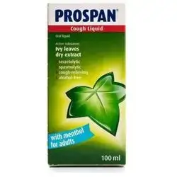 Prospan cough liquid with menthol for adult (100ml)