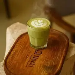 Hot Pandan Latte