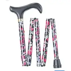 Folding walking stick