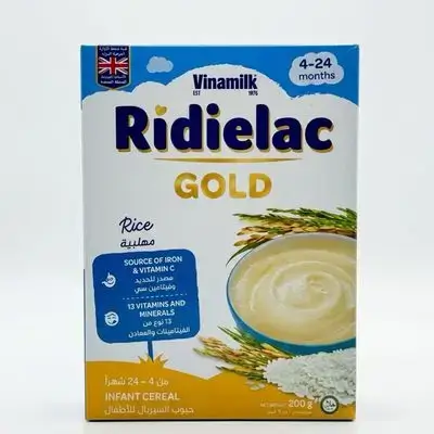 Ridielac gold infant cereal from 4 month rice 200g