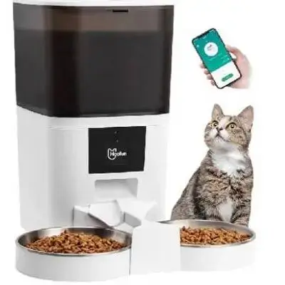 Hoofun Smart Pet Feeder Dual Bowl 6L