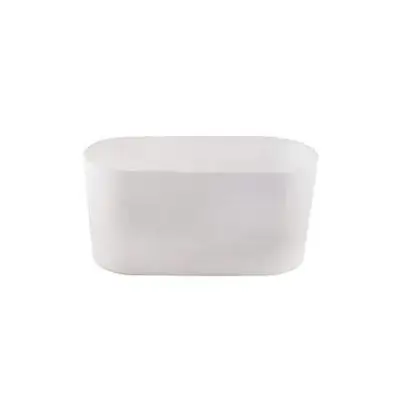 Begonya Balcony Flower Pot 30 White