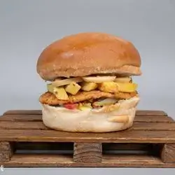 Chicken Burger With Mushroom