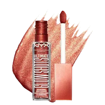 Ultimate Glow Shots Brightening Liquid Eyeshadow 11 CLEMENTINE FINE 7.5ml _ NYX