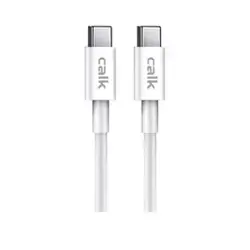 Calk XC022 USB Type-c to USB Type-c Charging Cable 1m - White