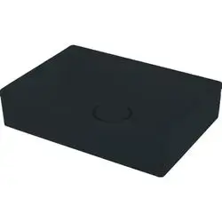 Floppy 50X36X11Cm Countertop Basin Black