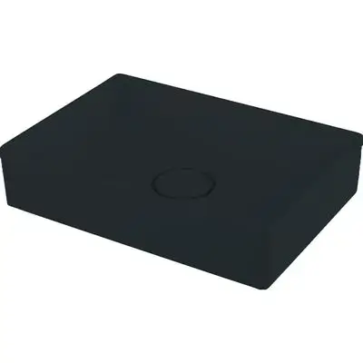 Floppy 50X36X11Cm Countertop Basin Black
