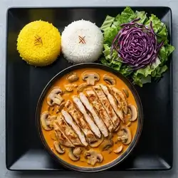 ژەمی سنگی مریشک بە کرێم
