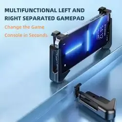 Z11 Mobile Game Auxiliary Handle Trigger Controller Ergonomic Gamepad Compatible For Ios Android Portable Phone Holder
