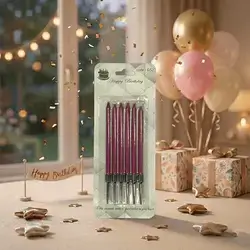 Purple Birthday Candles