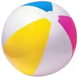 Intex Beach Balls Gloosy Panel Ball 20'' ( 61Cm ) Diameter