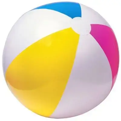 Intex Beach Balls Gloosy Panel Ball 20'' ( 61Cm ) Diameter