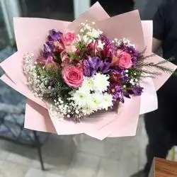 Pink Flower Bouquet