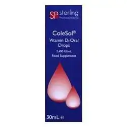 ColeSol vitamin d3 oral drops 2,400IU/ml