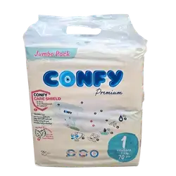 Confy Diapers No. 1 * 70 pieces