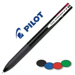 Pilot Bolígrafo Supergrip G de 4 colores