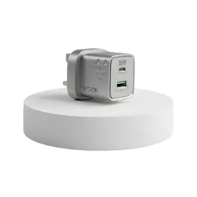 Vision VS-HC03 35W Dual Port Fast Charger