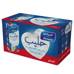 شیری مەراعی کەم چەوری ١٢دانە x ١ لیتر - سێت