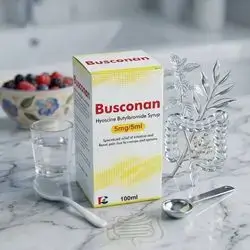 Busconan Hyoscine Butylbromide Syrup 5mg/5ml (100ml)