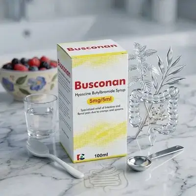 Busconan Hyoscine Butylbromide Syrup 5mg/5ml (100ml)