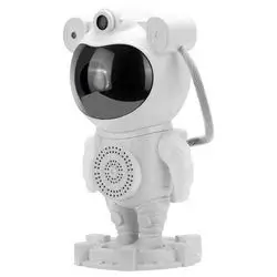 astronaut starry nebula projector light with speaker product size:120*113*228 mlm