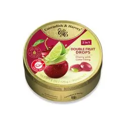 Fruity Cheery Lime Drops Germany 175g