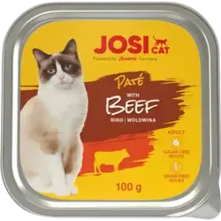 JosiCat Pate with Beef Adult 100g