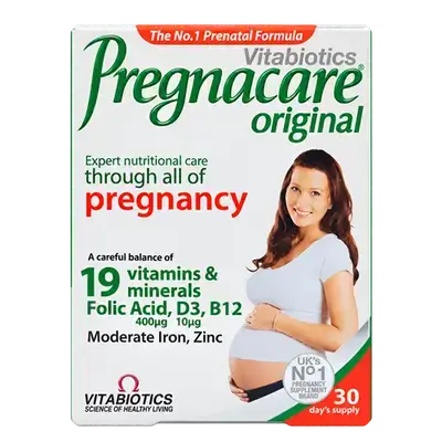 Pregnacare Original 19 Vitamins & minerals 30 Tablets _ VITABIOTICS