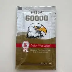 Viga 60000 delay wet wipes