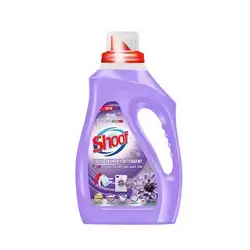 Shoof Liquid Detergent 2 in 1 for White and Color 1.5Ltr Purple