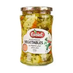 Esalat Mixed Pickled Vegetable 660 Gm