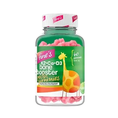 K2+Ca+D3 Bone Booster 60 Gummies _ Fine`s