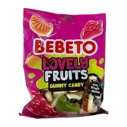 Bebeto Jelly Gum Lovely Fruits 70g