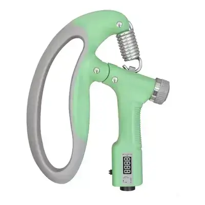 Adjustable D-Shape Hand Grip with Digital Counter | 10-100kg