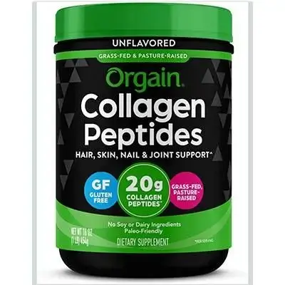 Collagen Peptides Powder, vital collagen, Hair Growth, Skin and Nails, joints, bones, collagen peptides, keto, paleo, collagen , 454 gram, كولاجين