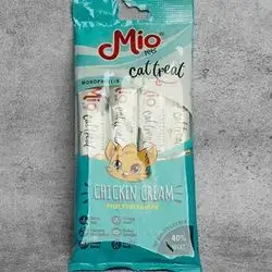 MIO Pets Cat Treat Monoprotein Chicken Cream