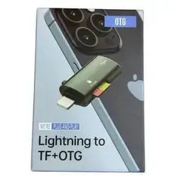 Lightning to TF+OTG / adapter