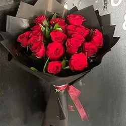 Bouquet Of Red Roses 20 Flowers