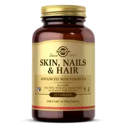 hair skin nails solgar - 60tabs- dairy wheat and gluten free-Made in the US