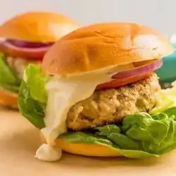 Chicken Burger With Cheese