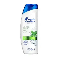 H&s Shampoo Ref Menthol600ml