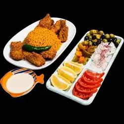Fillet Fish With Rice