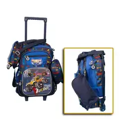 school backbags with wheels and large size