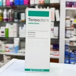 Tensoderm facial cleansing gel