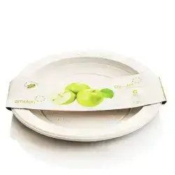 Round Amloun Plate, 6 pieces (large quantity)