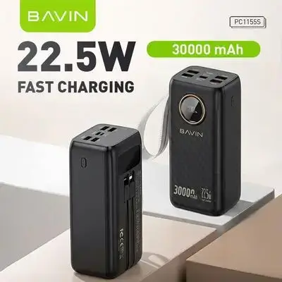 Bavin PowerBank USB And Type-c Interface 30000mAh 22.5W