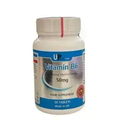 UltraPure Vitamin B6 50 mg - 30 Tablets