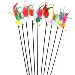 Feather Wand Cat Toy Set
