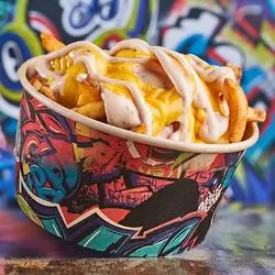 Curly McCain French Fries Graffiti Style